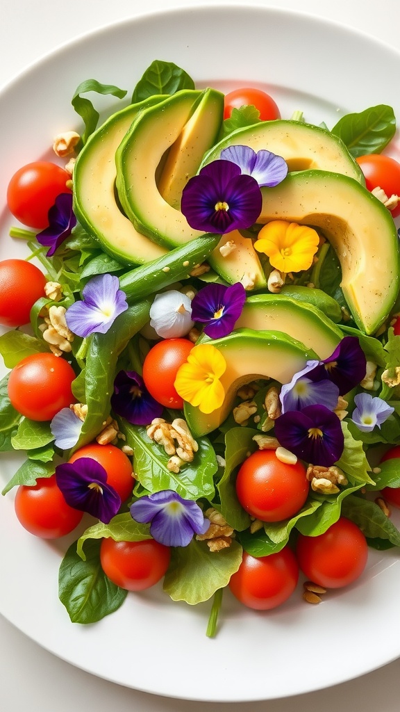 Elegant Salad Plating Techniques elegant-salad-plating-techniques
